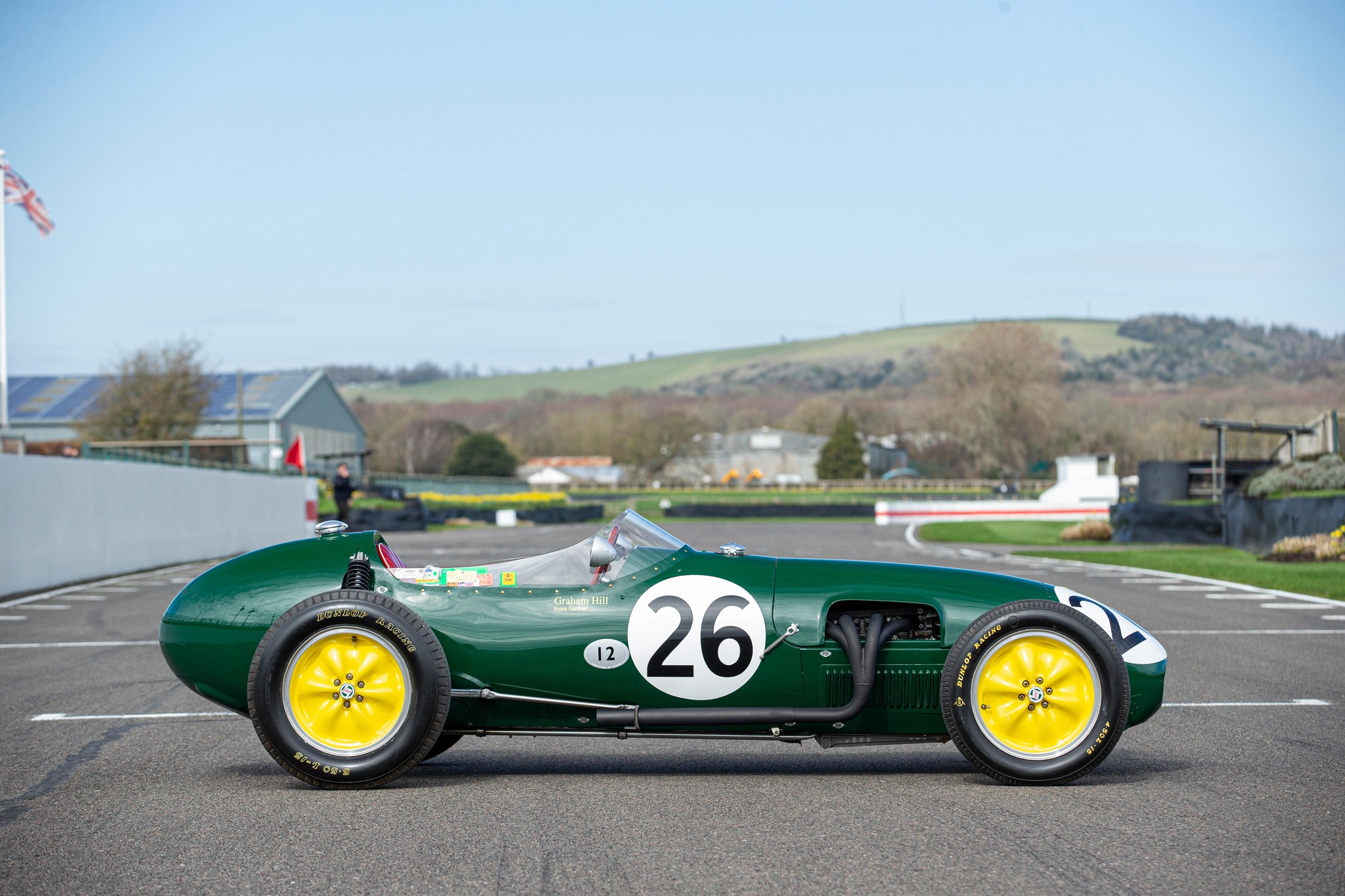Lotus 12 no. 353 at Goodwood circuit